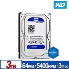  WD30EZRZ 藍標 3TB 3.5吋SATA硬碟/3y